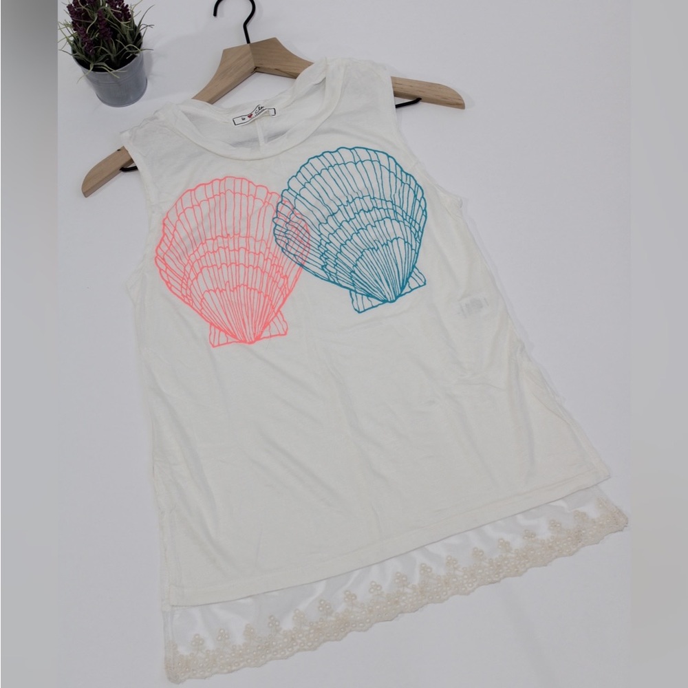 Mermaids Shell Top - Picture 2 of 2